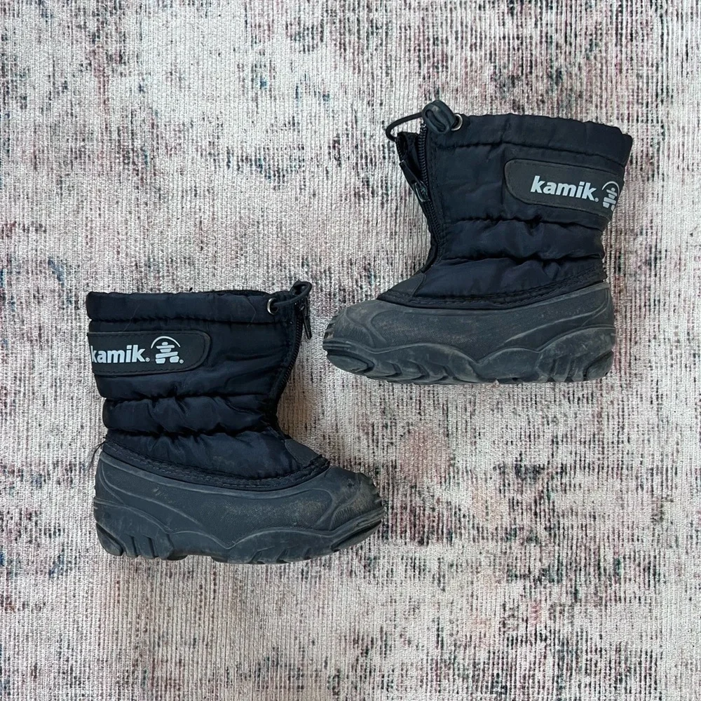 Kamik Black Winter Boots